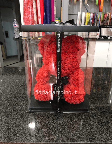 Teddy bear roselline spugna grande